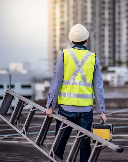 Smiling professional providing excellent hospitality services